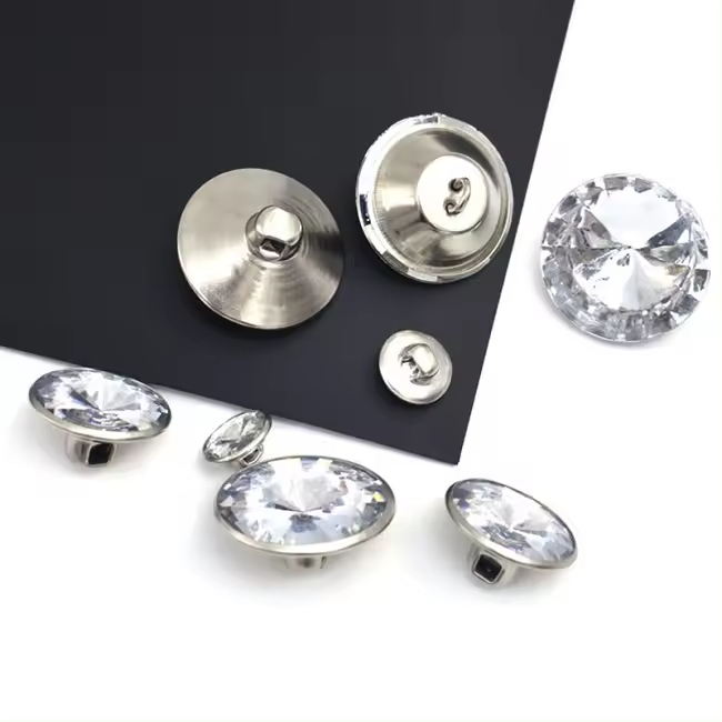A0103003 WELLTOP Hot Sale Glass Purple Golden Flower Decorative Buckles Diamond Buttons Stud Bag Crystal Buttons for Sofa,A0103003 WELLTOP Hot Sale Glass Purple Golden Flower Decorative Buckles Diamond Buttons Stud Bag Crystal Buttons for Sofa,veitop hardware