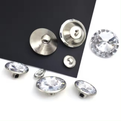 A0103003 WELLTOP Hot Sale Glass Purple Golden Flower Decorative Buckles Diamond Buttons Stud Bag Crystal Buttons for Sofa,A0103003 WELLTOP Hot Sale Glass Purple Golden Flower Decorative Buckles Diamond Buttons Stud Bag Crystal Buttons for Sofa,veitop hardware