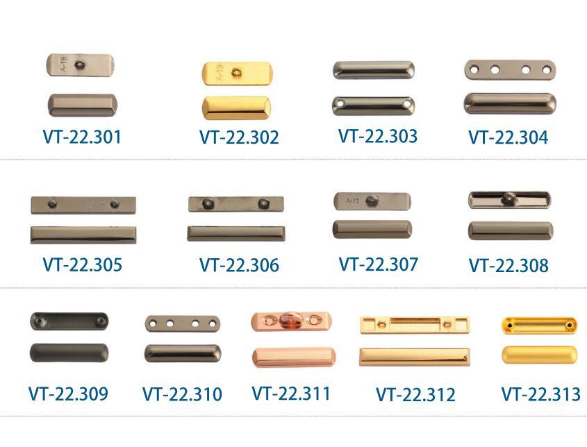 A0103001 Hot Sale Furniture Hardware Upholstery Buttons Metal Zinc Alloy Soft Short Horizontal Strip Decorative Buckle Sofa Button,A0103001 Hot Sale Furniture Hardware Upholstery Buttons Metal Zinc Alloy Soft Short Horizontal Strip Decorative Buckle Sofa Button,veitop hardware