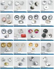 A0103003 WELLTOP Hot Sale Glass Purple Golden Flower Decorative Buckles Diamond Buttons Stud Bag Crystal Buttons for Sofa,A0103003 WELLTOP Hot Sale Glass Purple Golden Flower Decorative Buckles Diamond Buttons Stud Bag Crystal Buttons for Sofa,veitop hardware