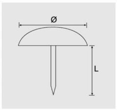 A0103006 Hot Sale Furniture Nails Chair Decorative Tacks Pins Upholstery Nail Sofa Nail,A0103006 Hot Sale Furniture Nails Chair Decorative Tacks Pins Upholstery Nail Sofa Nail,veitop hardware