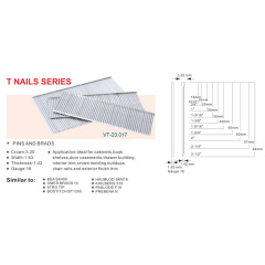 A0105017 Industry-Standard Furniture Pneumatic Gun Nails: Reliable Metal Wire Staples for Woodworking Projects,A0105017 Industry-Standard Furniture Pneumatic Gun Nails: Reliable Metal Wire Staples for Woodworking Projects,veitop hardware