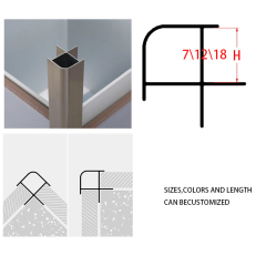 A0104021 Factory High Quality Aluminium Molding Round Edge Metal Tile Trim Wall Decoration Strip,A0104021 Factory High Quality Aluminium Molding Round Edge Metal Tile Trim Wall Decoration Strip,veitop hardware