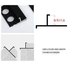 A0104023 Wholesale Price Brushed Aluminum Corner Metal Tile Edge Trim Right Angle For Ceramic Borders,A0104023 Wholesale Price Brushed Aluminum Corner Metal Tile Edge Trim Right Angle For Ceramic Borders,veitop hardware