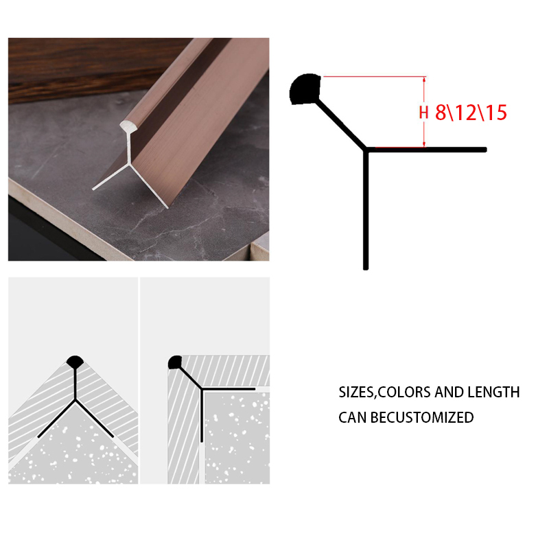 A0104022 China supplier aluminium corner tile trim edging strip metal Aluminum tile trim corner tile trim corners sizes,A0104022 China supplier aluminium corner tile trim edging strip metal Aluminum tile trim corner tile trim corners sizes,veitop hardware