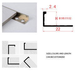 A0104009 High Quality L Shape Profile Floor Ceramic Corner Edge Protector Strip Metal Angle Guard Aluminum Tile Trim,A0104009 High Quality L Shape Profile Floor Ceramic Corner Edge Protector Strip Metal Angle Guard Aluminum Tile Trim,veitop hardware