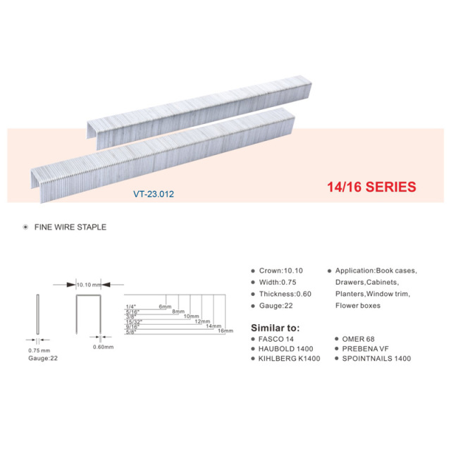 A0105012 Industry-Standard Furniture Pneumatic Gun Nails: Reliable Metal Wire Staples for Woodworking Projects,A0105012 Industry-Standard Furniture Pneumatic Gun Nails: Reliable Metal Wire Staples for Woodworking Projects,veitop hardware