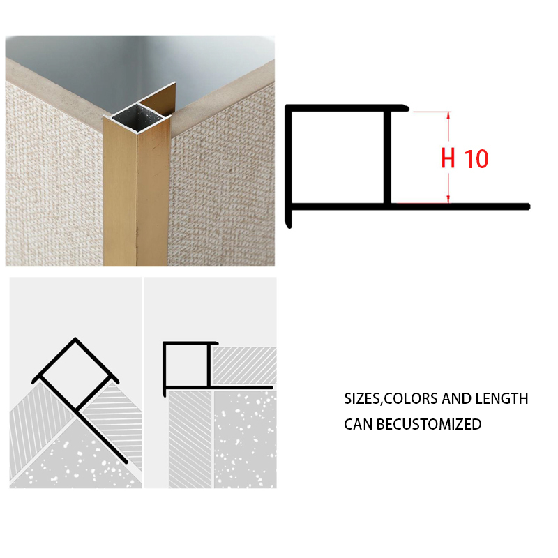 A0104020 Wholesale Modern Decorative Aluminum Curved Shape Edging Strip Outside Corner Gold Wall Tile Edge Profile Trim for Marble Edge,A0104020 Wholesale Modern Decorative Aluminum Curved Shape Edging Strip Outside Corner Gold Wall Tile Edge Profile Trim for Marble Edge,veitop hardware