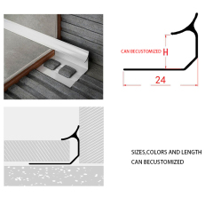 A0104025 Aluminum Decorative Tile Edge L Shape Powder Coated Ceramic Tile Trim Corner,A0104025 Aluminum Decorative Tile Edge L Shape Powder Coated Ceramic Tile Trim Corner,veitop hardware
