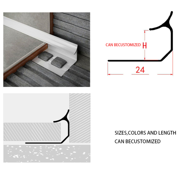 A0104025 Aluminum Decorative Tile Edge L Shape Powder Coated Ceramic Tile Trim Corner,A0104025 Aluminum Decorative Tile Edge L Shape Powder Coated Ceramic Tile Trim Corner,veitop hardware