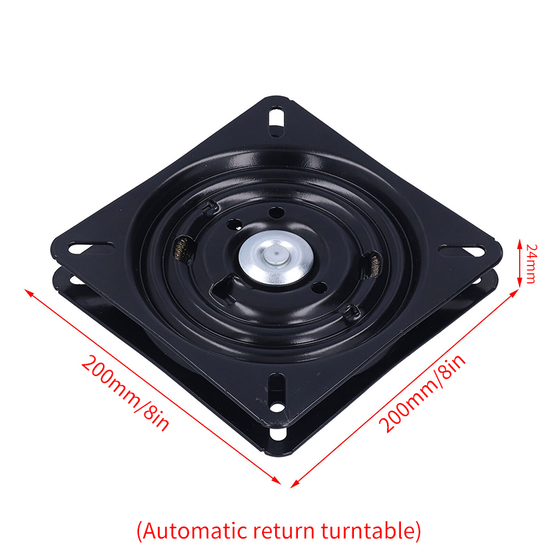 A0110002 Chair Turntable Base Automatic Rebound Stool Rotating Base Turntable,A0110002 Heavy-Duty 360-Degree Rotating Chair Turntable Base for DIY & Marine Use,veitop hardware