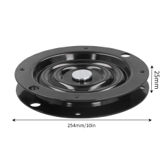 A0110003 Swivel Plate Replacement Chairs Bearing Bearing Plate Turntable Solid Bar Chair Round Accessories Bearings 6 Inches Swivel Bearing Plate Base Furniture for Hardware Racking,A0110003 Swivel Plate Replacement Chairs Bearing - Heavy-Duty 360° Rotation for DIY & Marine Seats,veitop hardware
