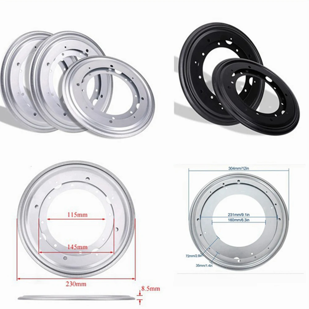 A0110005 Rotating Bearing Plate 360 Degree Rotating Rolling Bearing Turntable For Tray Dining Table Kitchen Storage Shelf Display Stand,A0110005 Rotating Bearing Plate - Premium 360° Turntable for Versatile Applications,veitop hardware
