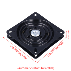 A0110002 Chair Turntable Base Automatic Rebound Stool Rotating Base Turntable,A0110002 Heavy-Duty 360-Degree Rotating Chair Turntable Base for DIY & Marine Use,veitop hardware