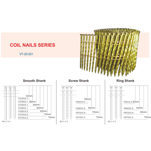 A0105021 Industry-Standard Furniture Pneumatic COIL NAILS SERIES: Reliable Metal Wire Staples for Woodworking Projects,A0105021 Industry-Standard Furniture Pneumatic COIL NAILS SERIES: Reliable Metal Wire Staples for Woodworking Projects,veitop hardware