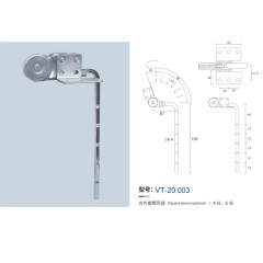 A0108009 Sofa Hinge Adjustable Six Gears Wholesale Furniture Accessories Sofa Metal Lifter With 90-180 Degree Sofa Hinge,A0108009 Sofa Hinge Adjustable Six Gears Wholesale Furniture Accessories,veitop hardware