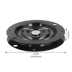 A0110003 Swivel Plate Replacement Chairs Bearing Bearing Plate Turntable Solid Bar Chair Round Accessories Bearings 6 Inches Swivel Bearing Plate Base Furniture for Hardware Racking,A0110003 Swivel Plate Replacement Chairs Bearing - Heavy-Duty 360° Rotation for DIY & Marine Seats,veitop hardware