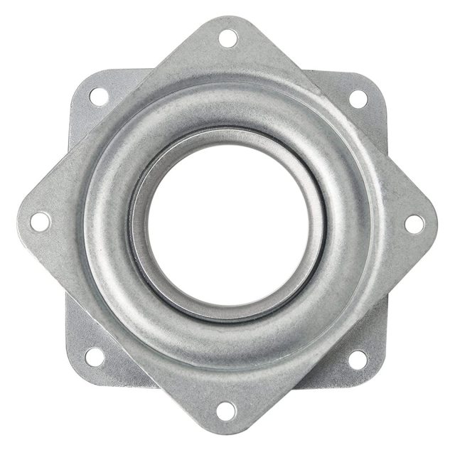 A0110004 Lazy Susan Turntable Steel Ball Bearing Rotating Tray Strong Sturdy Table Cabinet Low Profile for Model Base/Rotating Plants/Crafts Stand/Kitchen/Potted Plants etc(360˚ Rotation),A0110004 Lazy Susan Turntable - Heavy-Duty Steel Ball Bearing Rotating Tray,veitop hardware