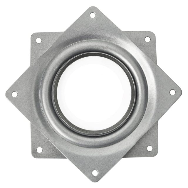 A0110004 Lazy Susan Turntable Steel Ball Bearing Rotating Tray Strong Sturdy Table Cabinet Low Profile for Model Base/Rotating Plants/Crafts Stand/Kitchen/Potted Plants etc(360˚ Rotation),A0110004 Lazy Susan Turntable - Heavy-Duty Steel Ball Bearing Rotating Tray,veitop hardware