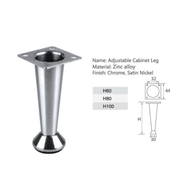 A0304001 Welltop Aluminum Alloy Sofa Legs: Factory-Direct Pricing, Supreme Quality