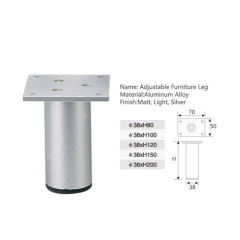 A0304011 Wholesale New Materials Good Price Aluminium Furniture Legs,A0304011 Wholesale New Materials Good Price Aluminium Furniture Legs,veitop hardware
