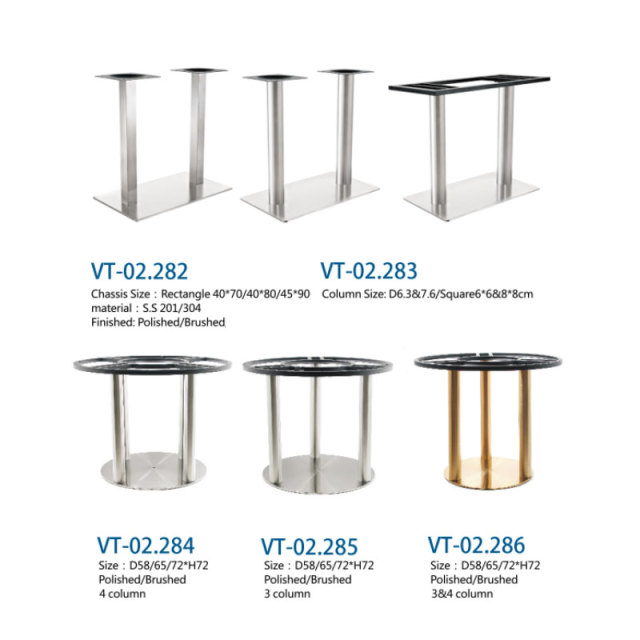 A0308004 Upgrade Your Space with Welltop Iron Bar Table Legs - Crafted for Elegance
