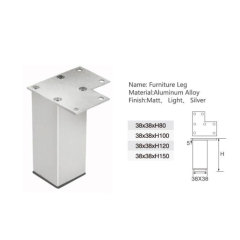 A0304009 Aluminium Office Furniture Metal Sofa Legs,A0304009 Aluminium Office Furniture Metal Sofa Legs,veitop hardware