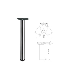 A0309008 Discover Stability & Style with Our Iron Round Table Legs,A0309008 Discover Stability & Style with Our Iron Round Table Legs,veitop hardware