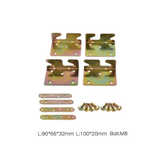 A0204004 Durable Bed Frame Joining Hinges Kit - Reliable & Robust Assembly,A0204004 Durable Bed Frame Joining Hinges Kit - Reliable & Robust Assembly,veitop hardware