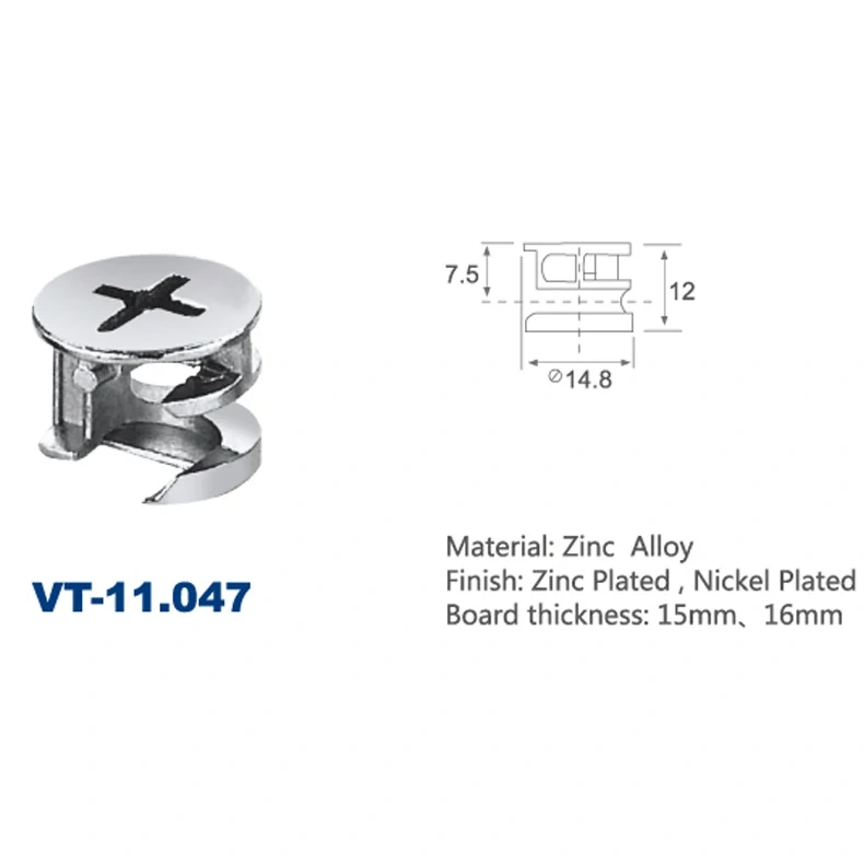 A0207003 Cam Wheel Nut Connecting Nuts Quick Release Nuts,A0207003 Cam Wheel Nut Connecting Nuts Quick Release Nuts,veitop hardware