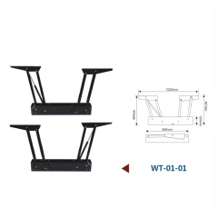 A0102005 Extension Table Mechanism Hydraulic Buffer Hinge Extending Table Mechanisms Foldable Lift Top Coffee Table Mechanism WT01-02,A0102005 Extension Table Mechanism Hydraulic Buffer Hinge Extending Table Mechanisms Foldable Lift Top Coffee Table Mechanism WT01-02,veitop hardware