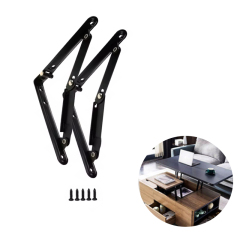 A0102008 WELLTOP New Furniture Fittings 6 Inch Heavy Duty Metal Shelf Bracket Triangle Corner Brace Black Folding Shelf Brackets 20.062,WELLTOP A0102008 Heavy Duty Folding Shelf Brackets - Space-Saving Furniture Hardware,veitop hardware