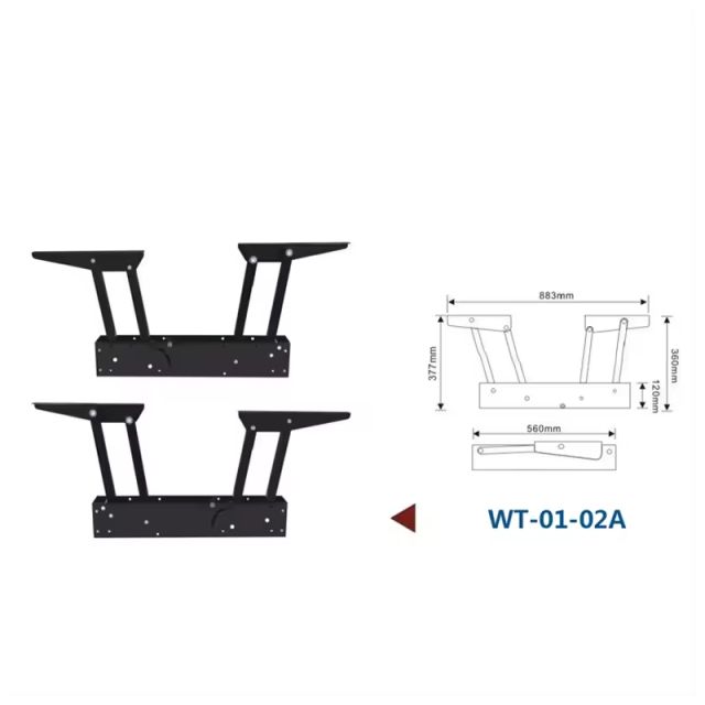 A0102011 Functional Products soft closing lift table up and down lift up coffee table mechanism folding,WELLTOP A0102011 Functional Products: Elevate Your Living Space with Soft-Closing Lift Table Mechanisms,veitop hardware