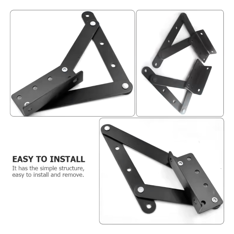 A0102010 WELLTOP New Arrivals Furniture Accessories Hardware Black Foldable Lift Top Coffee Table Mechanism Shelving Brackets,A0102010 WELLTOP New Arrivals Furniture Accessories Hardware - Elevate Your Living Space,veitop hardware