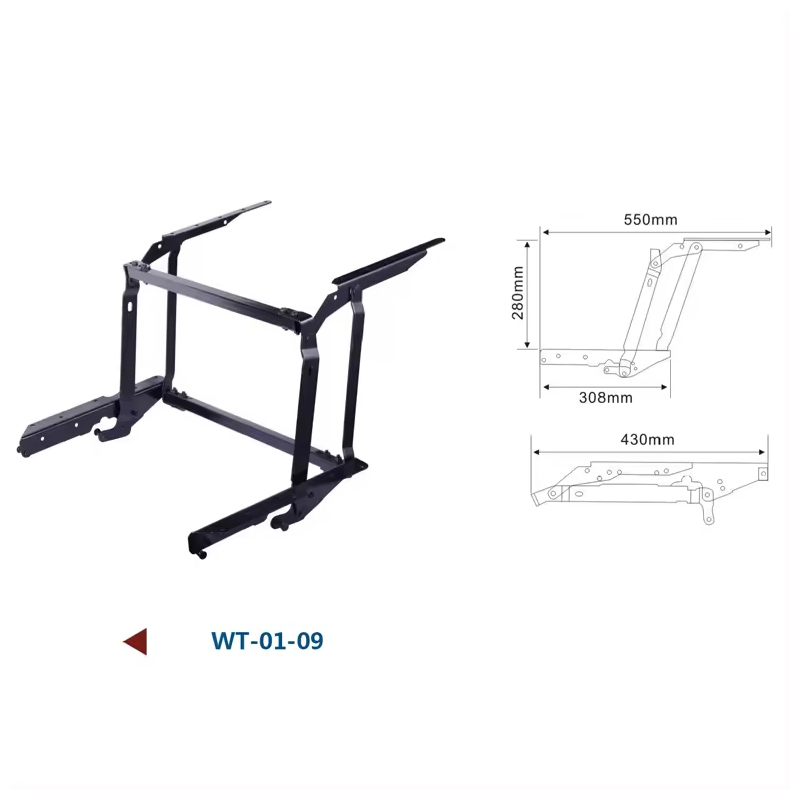 A0102011 Functional Products soft closing lift table up and down lift up coffee table mechanism folding,WELLTOP A0102011 Functional Products: Elevate Your Living Space with Soft-Closing Lift Table Mechanisms,veitop hardware