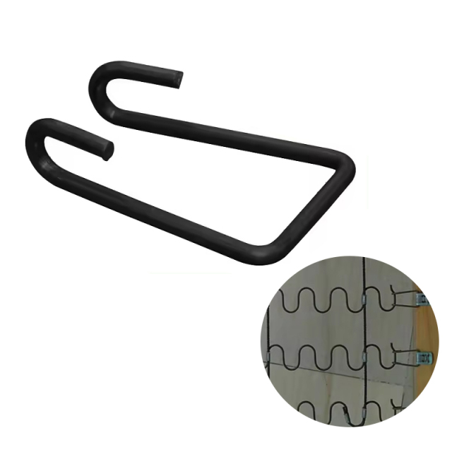 A0109005 WELLTOP Hot Sale Furniture Sofa Accessories Metal U Shape Spring Clips Hanger Connector Hooks Balance Spring Hook