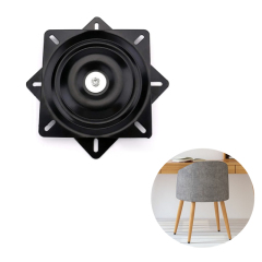 A0110001 Seat Swivel Coated Mount Base Heavy Duty DIY Table Chair Barstool Project 360 Degree,A0110001 Heavy-Duty 360-Degree Seat Swivel Mount Base for DIY Chair Projects,veitop hardware