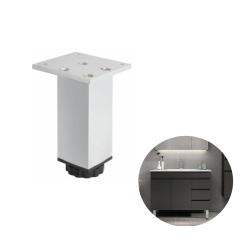 A0304006 Square Aluminium Sofa Foot Sofa Legs Square Tube Sofa Feet And Height Adjustable Table Feet,A0304006 Square Aluminium Sofa Foot Sofa Legs Square Tube Sofa Feet And Height Adjustable Table Feet,veitop hardware