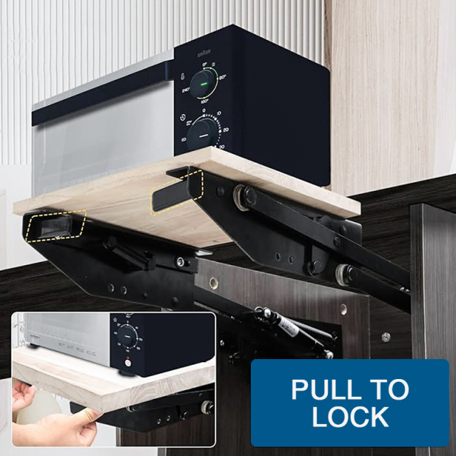 A0102012 Cross-border furniture hardware accessories 2024 new model coffee table concealed lifting bracket Amazon cabinet functional parts Lift Assist Mechanism for Small Kitchen Appliances,A0102012 Cross-border Furniture Hardware Accessories - Elevate Your Living Space,veitop hardware