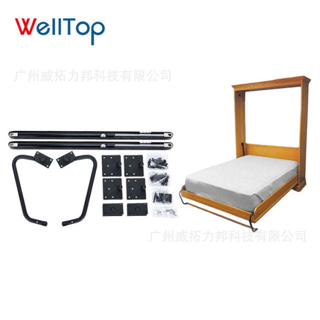 A0202013 Cross-Border Adjustable Murphy Bed Hardware Modern Bedroom Function Folding Cabinet Wall Bed Queen Size Bed Function Hardware Kit,A0202013 Cross-Border Adjustable Murphy Bed Hardware Modern Bedroom Function Folding Cabinet Wall Bed Queen Size Bed Function Hardware Kit,veitop hardware