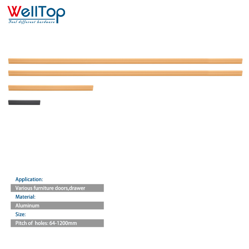 A0401033 High-Quality Custom Design Aluminum Handles for Wardrobe and Cabinets,A0401033 High-Quality Custom Design Aluminum Handles for Wardrobe and Cabinets,veitop hardware