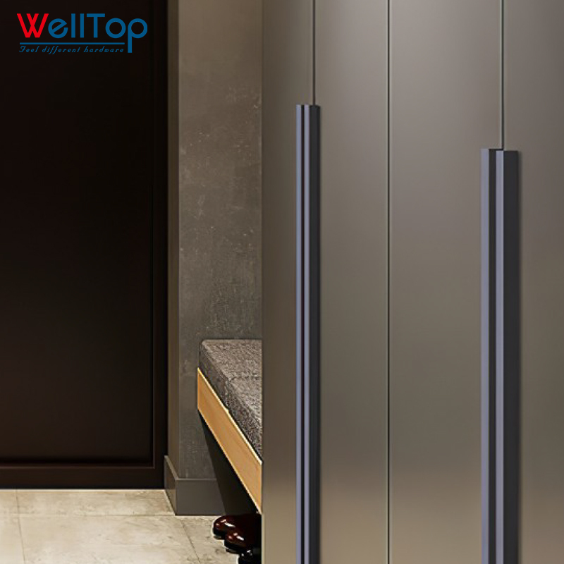 A0401033 High-Quality Custom Design Aluminum Handles for Wardrobe and Cabinets,A0401033 High-Quality Custom Design Aluminum Handles for Wardrobe and Cabinets,veitop hardware