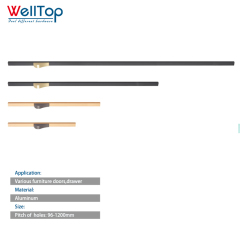 A0401019 Designer Black Gold Aluminum Alloy Handles for a Modern Home Aesthetic,A0401019 Designer Black Gold Aluminum Alloy Handles for a Modern Home Aesthetic,veitop hardware