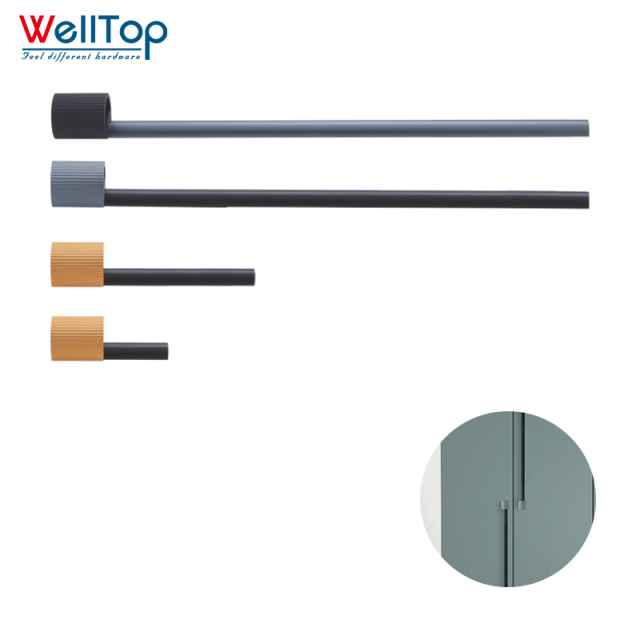 A0401018 Sturdy and Stylish Aluminum Furniture Handles in Black and Gold,A0401018 Sturdy and Stylish Aluminum Furniture Handles in Black and Gold,veitop hardware