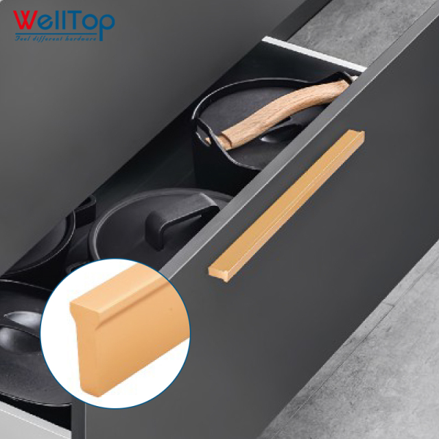 A0401033 High-Quality Custom Design Aluminum Handles for Wardrobe and Cabinets,A0401033 High-Quality Custom Design Aluminum Handles for Wardrobe and Cabinets,veitop hardware