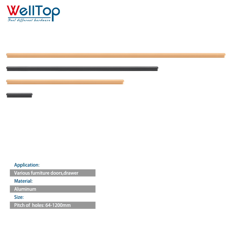 A0401031 Innovative Customizable Aluminum Cupboard Pulls for a Modern Kitchen,A0401031 Innovative Customizable Aluminum Cupboard Pulls for a Modern Kitchen,veitop hardware