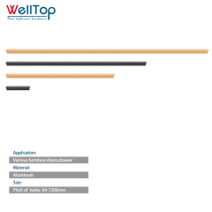 A0401031 Innovative Customizable Aluminum Cupboard Pulls for a Modern Kitchen,A0401031 Innovative Customizable Aluminum Cupboard Pulls for a Modern Kitchen,veitop hardware