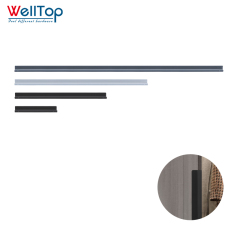 A0401020 Functional Elegance: Black and Gold Aluminum Handles for Doors and Drawers,A0401020 Functional Elegance: Black and Gold Aluminum Handles for Doors and Drawers,veitop hardware