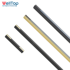 A0401005 Black and Gold Aluminum Alloy Handle for Cabinets, Drawers, and Wardrobe Doors,A0401005 Black and Gold Aluminum Alloy Handle for Cabinets, Drawers, and Wardrobe Doors,veitop hardware