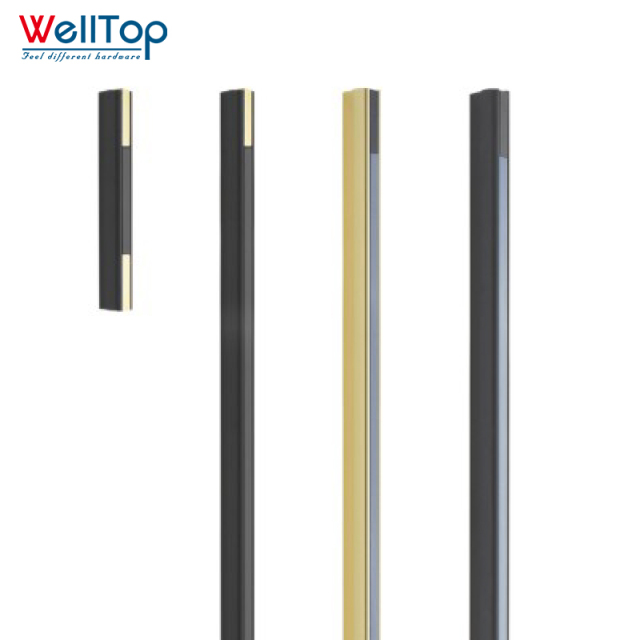 A0401005 Black and Gold Aluminum Alloy Handle for Cabinets, Drawers, and Wardrobe Doors,A0401005 Black and Gold Aluminum Alloy Handle for Cabinets, Drawers, and Wardrobe Doors,veitop hardware